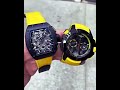 Showreel Richard Mille RM 011 Yellow Flash and Jacob and Co 捷克豹 Epic X Chrono 💖 #shorts #lifestyle