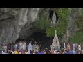 Procession eucharistique du Sanctuaire de Lourdes August 12, 2024