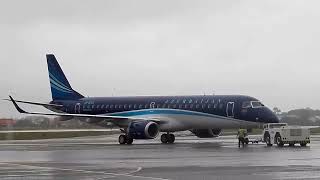 Decolagem Embraer 190  Azerbaijan Airlines