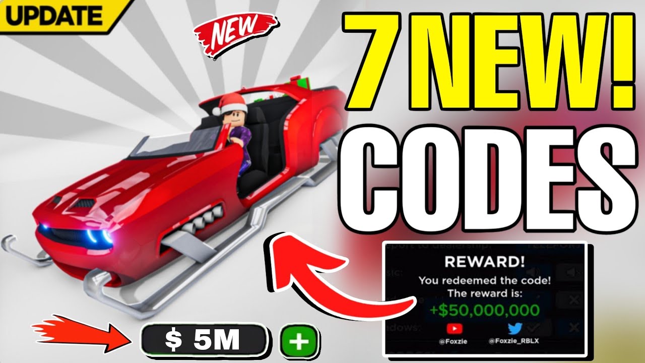 💥XMAS🎄CODES💥 CAR DEALERSHIP TYCOON ROBLOX CODES 2024 - CAR DEALERSHIP ...