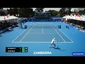 canberra challenger 2025 sf jacob fearnley 6 vs. joao fonseca highlights