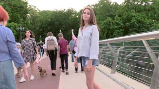 Пешеходный мост в Киеве Виталия Кличко