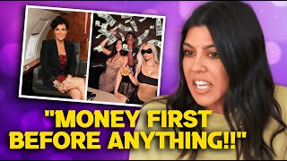 Why Kourtney Kardashian's Wants To Escape From Her Toxic Family!