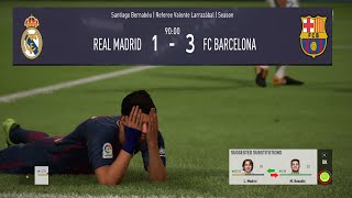 Real Madrid 1 x 3 Barcelona  | 16/17 Extended goals | Highlights