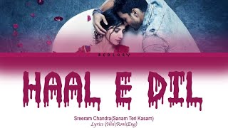 Haal E Dil Mera : Sanam Teri Kasam full song with lyrics in hindi, english and romanised.