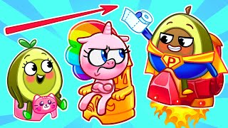Which Potty is the Best for Baby Unicorn? Potty Training with Pit & Penny | Healthy Habits for Kids