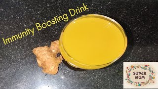Turmeric Ginger Tea | Immune Boosting Tea | Immunity Boosting Recipe | Natural Cold Remedy