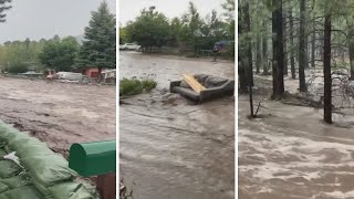 Historic rainfall causes dangerous flooding Flagstaff