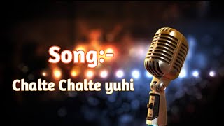 Chalte Chalte - Full song - mohabbatein || reprised version || Rawmates || sanjay karsh kumar