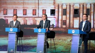 Debate final con candidatos a la Presidencia de Colombia