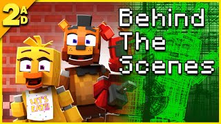 BEHIND THE SCENES | Where Is Foxy's Hook?! "Fazbear & Friends" Episode: 1 (Minecraft FNAF Animation)