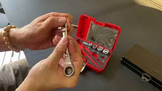 BIT ชุดเล็กพกพา คล่องมือ หายาก Tone MIX21620P Socket Wrench Set