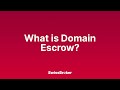 What is the meaning of Domain Escrow? [Audio Explainer]