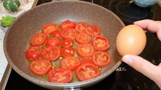 ¿Tienes tomates y huevos? Haz esta receta que es muy deliciosa y economica.