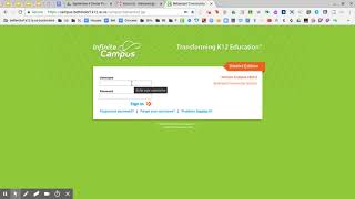 Infinite Campus Part 1 "All Students" (Username and Password)
