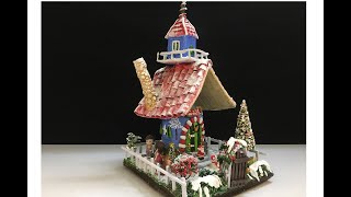 DIY Fairy House from bottle/How to make Fairy House in Christmas!