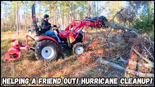 Helping A Friend! Hurricane Cleanup!