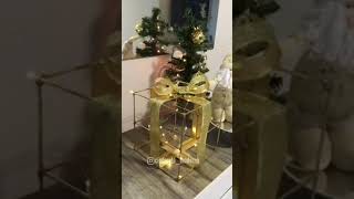 Como fazer decoração de NATAL com palito de churrasco | Caixa de presente decorativa | DIY