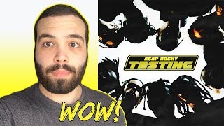 A$AP Rocky - Testing (FIRST REACTION/REVIEW)