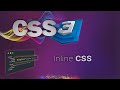 CSS for beginners 10: Inline CSS