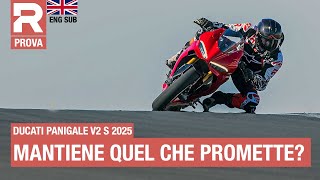 Ducati Panigale V2 2025 - test - riding the lightest Panigale ever