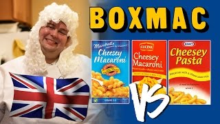 BoxMac 34: UK Macs - Marshall's Cheesey Macaroni, Cheesey Pasta, and Cucina Chee