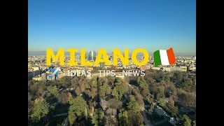 🤩 Torre Branca - 360 degree panoramic view over Milano #torrebranca #milano #visitmilano