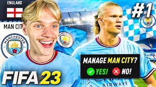 FIFA 23 Manchester CIty Career Mode EP1
