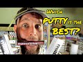 Which putty is the best? Comparing green-, brown- & grey stuff and two kinds of milliput!