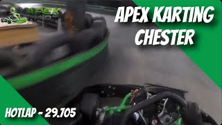 Apex Karting Chester | Hotlap | 29.705