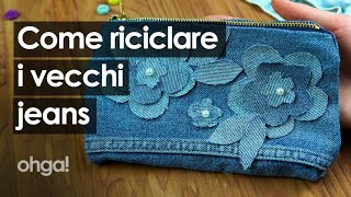 Come riciclare i vecchi jeans strappati: 3 idee per trasformarli in qualcosa di utile