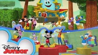 Mickey Mash-up! | Theme Song | Mickey Mouse Funhouse | Mickey Mouse Clubhouse | @disneyjunior