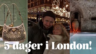 Juleferie i London🤩❤️ Bli med på vintage \u0026 designer shopping, musikal, julemarked og mye mer!🥰🎅