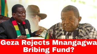 Mnangagwa in Fear As Geza Rejects Presidential War Veterans Fund