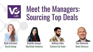 [VC Lab] Meet the Managers: Sourcing Top Deals