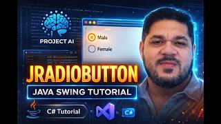 JRadioButton in Java Swing | Complete GUI Tutorial for Beginners
