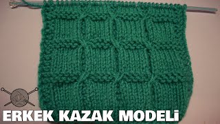 Erkek Kazak Örgü Modeli Yapılışı [Kolay ve Şık]