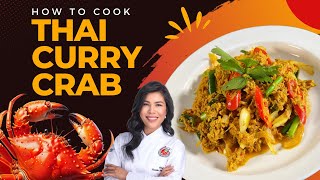 Thai Curry Crab / Easy Curry Crab Cooking