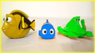 44 Minutes Disney Pixar Finding Dory Marvel Superhero Toys Surprise Eggs Kids Children Toddlers