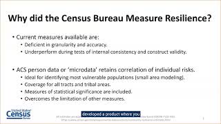 Accessing Community Resilience Estimates for Disaster Preparedness