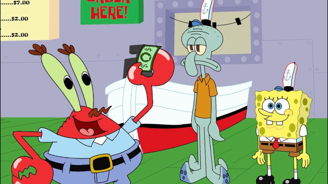 Mr Krabs Had A Special Announcement For Squidward And Spongebob Gone