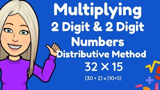 Mini Maths Tutorial: Multiplying 2 digit numbers using Distributive Property (Year 5)