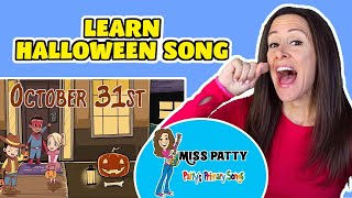 Halloween Song Trick or Treat Halloween Song for Kids Children babies by Patty Shukla | Learn Colors