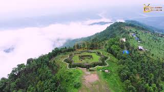 Hariharpurgadhi | हरिहरपुरगढी किल्ला | Drone footage 4k.