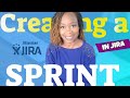 How to create a sprint in Jira