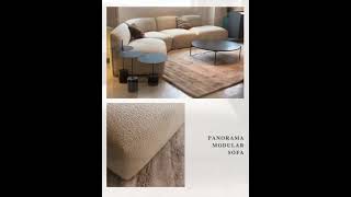 SCANDINAVIAN DESIGN MODULAR SOFA - WENDELBO PANORAMA SOFA