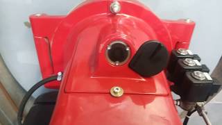 Weishaupt Diesel Fire Boiler  Overview  Discussed.  Part 001