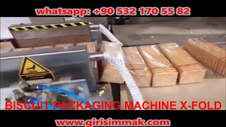 OVERWRAPPING BISCUIT PACKAGING MACHINE - 33 PACKS MINUTE