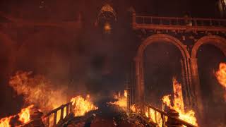 Real-time fire simulation