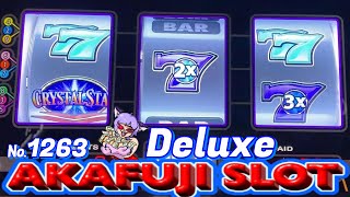Crystal Star Deluxe Slot Machine Max Bet 3 Reel 9 Lines @YAAMAVA Casino 赤富士スロット